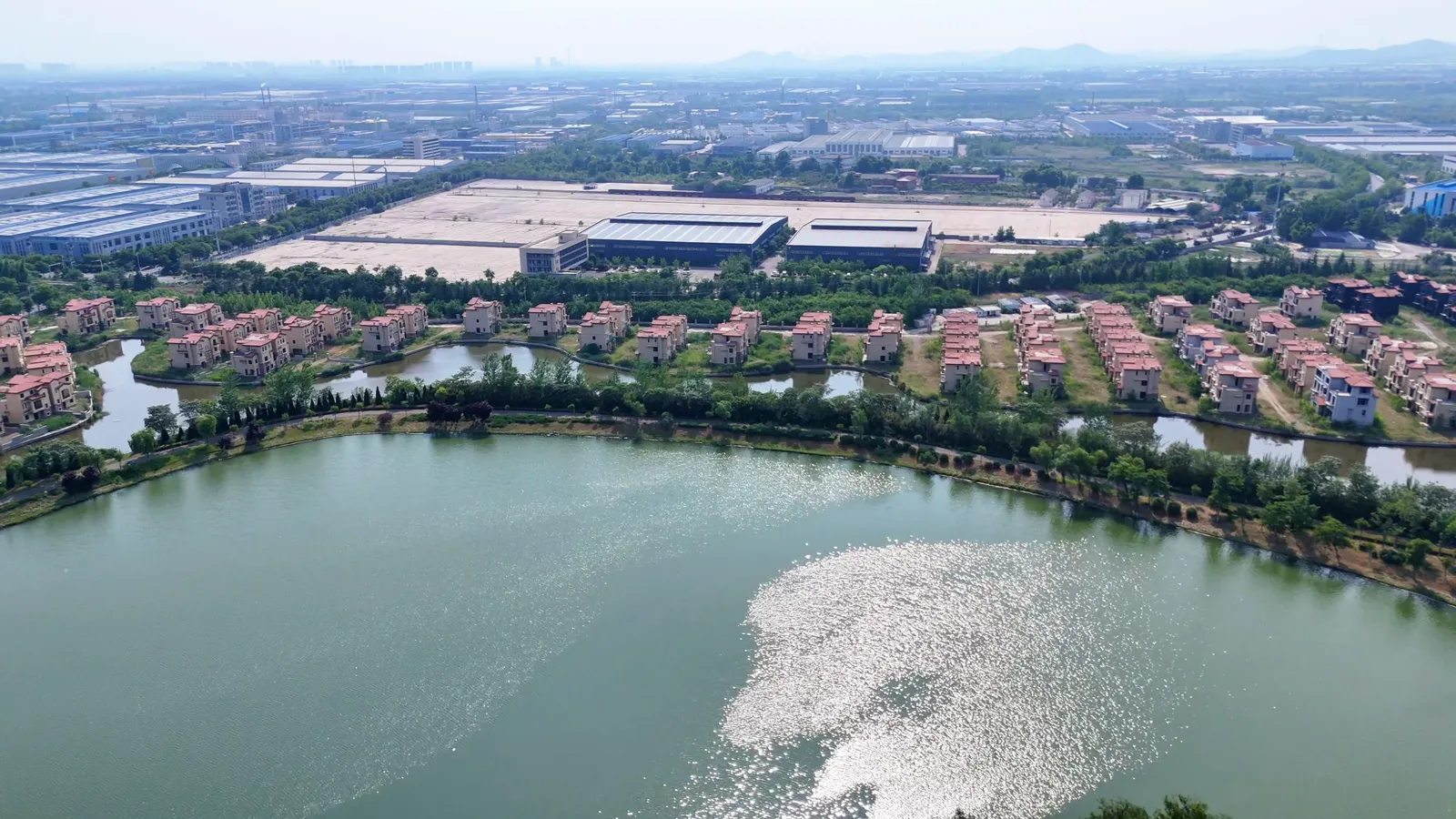 BOB-LIFT factory aerial view opening frame