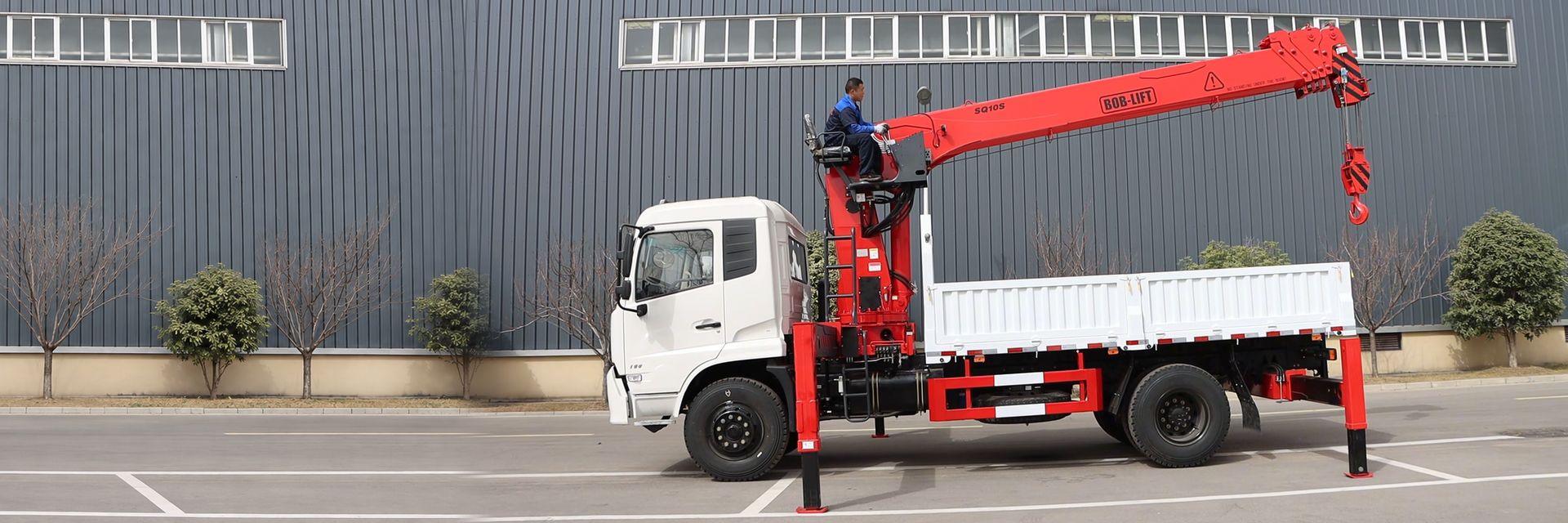 Telescopic boom crane