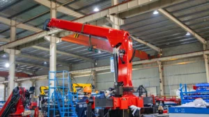 Кран-манипулятор с телескопической стрелой грузоподъёмностью 3.2 Ton SQ3.2SA3